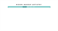 Desktop Screenshot of midorimakeup.com